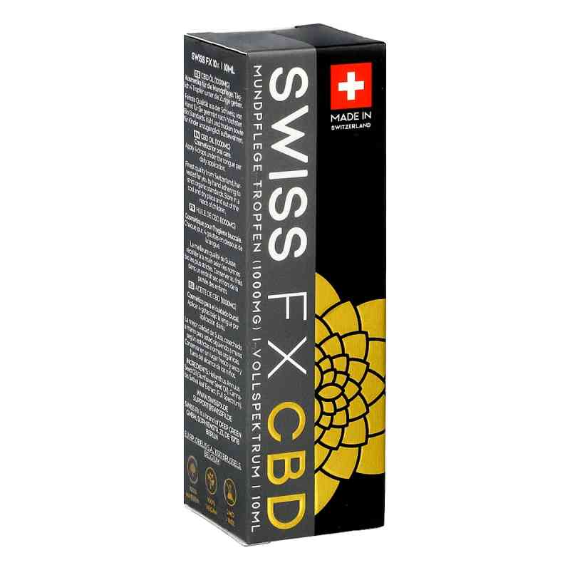 Swiss Fx Cbd 10% Fs Cannabidiol öl 1000 Mg 10 ml von Deep Green GmbH PZN 17669500