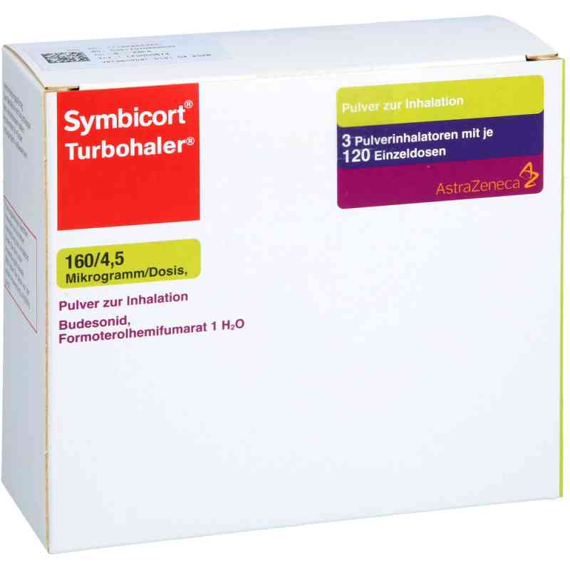 Symbicort Turbohaler 160/4,5 Μg/dosis 120 Ed 3 stk von 1 4 U Pharma GmbH PZN 18826232