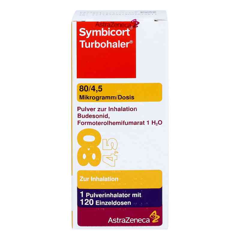 Symbicort Turbohaler 80/4,5 Mikrogramm/Dosis 1 stk von AstraZeneca GmbH PZN 03199634