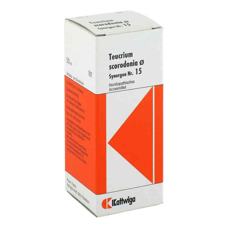 Synergon 15 Teucrium Urtinktur 50 ml von Kattwiga Arzneimittel GmbH PZN 04129334