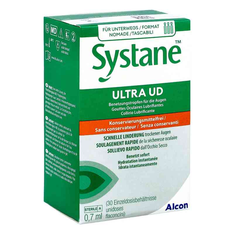 Systane Ultra Ud Benetzungstropfen für die Augen 30X0.7 ml von Alcon Pharma GmbH PZN 05541344