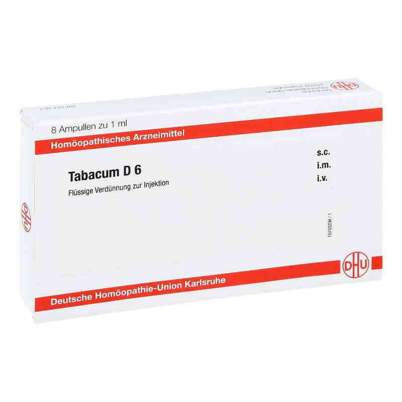 Tabacum D6 Ampullen 8X1 ml von DHU-Arzneimittel GmbH & Co. KG PZN 11708601