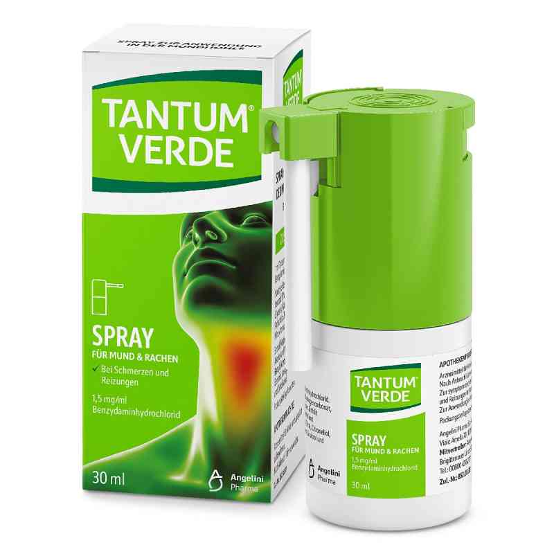 TANTUM VERDE® Spray 30 ml von Angelini Pharma Deutschland GmbH PZN 11104004