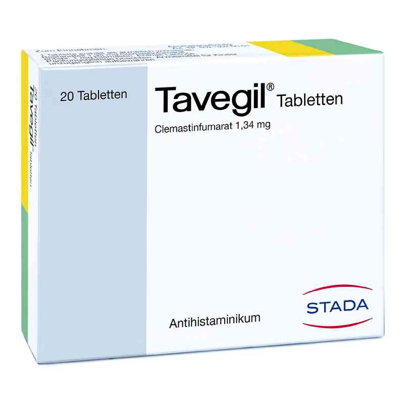Tavegil bei allergischem Schnupfen und Juckreiz 20 stk von STADA Consumer Health Deutschland GmbH PZN 01006571