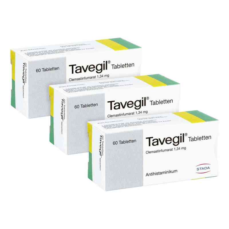 Tavegil Tabletten 3x60 stk von STADA Consumer Health Deutschland GmbH PZN 08104686
