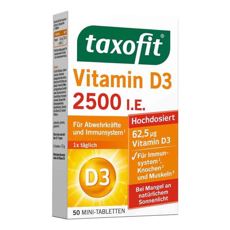 Taxofit Vitamin D3 2500 I.E. Tabletten 50 stk von MCM KLOSTERFRAU Vertr. GmbH PZN 16585304
