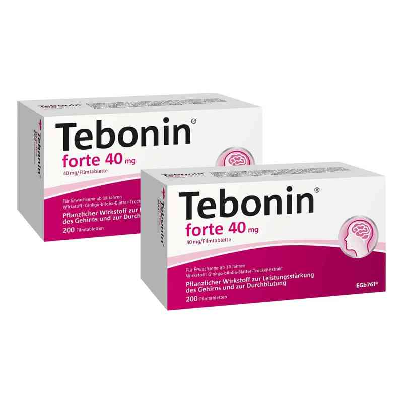 Tebonin forte 40mg 2x200 stk von Dr.Willmar Schwabe GmbH & Co.KG PZN 08108413