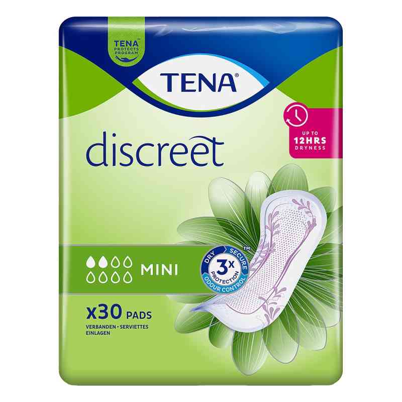Tena Discreet Inkontinenz Einlagen Mini 6X30 stk von Essity Germany GmbH PZN 17981410