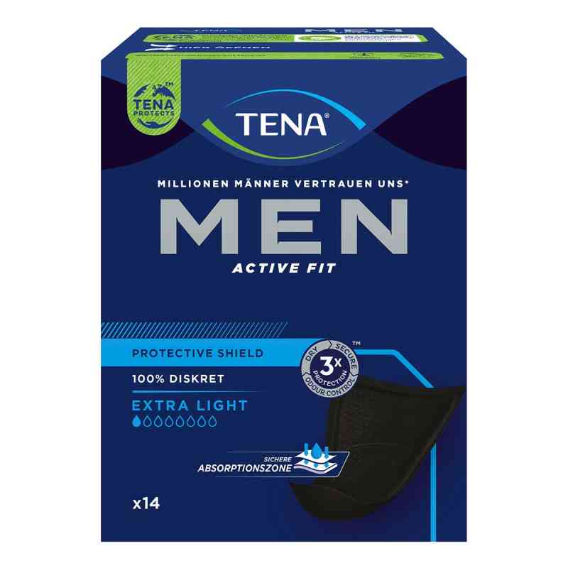 Tena Men Active Fit Level Inkontinenz Einlagen 14 stk von Essity Germany GmbH PZN 17981692