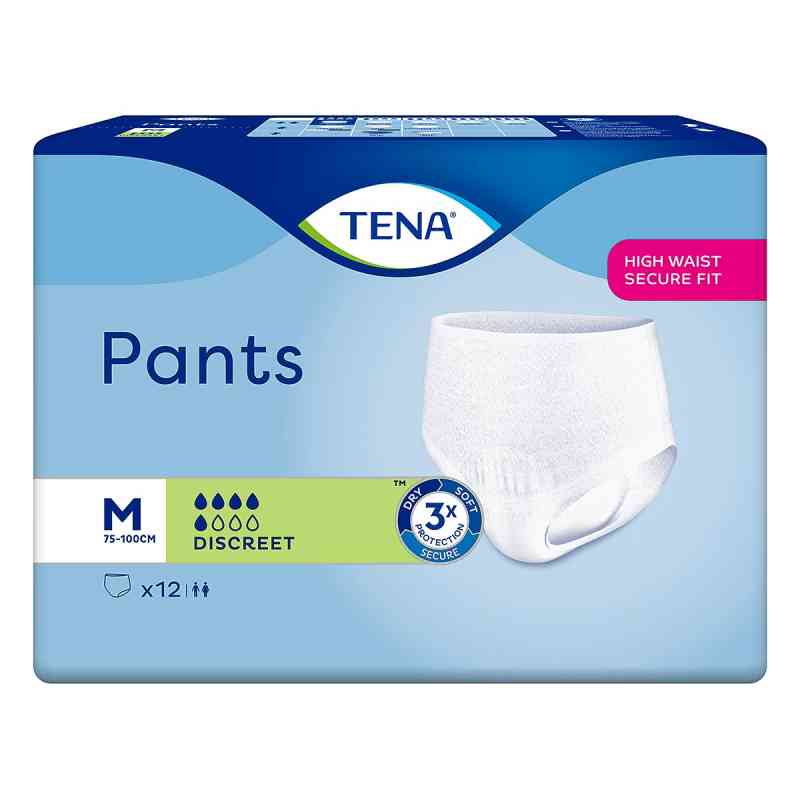 Tena Pants Discreet medium 75-100 cm Einweghose 4X8 stk von Essity Germany GmbH PZN 06149370