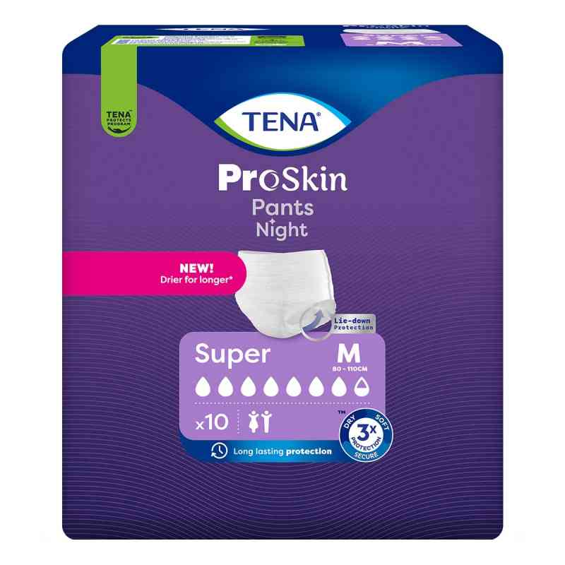 Tena Pants night Super M Einweghose 10 stk von Essity Germany GmbH PZN 16395118