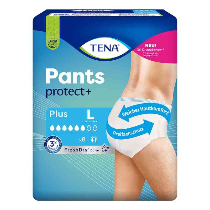Tena Pants Plus large Confiofit Einweghose 8 stk von Essity Germany GmbH PZN 09703565