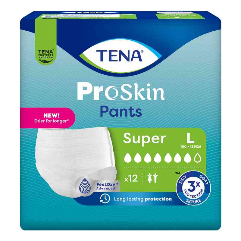 Tena Pants super L Einweghose 12 stk von Essity Germany GmbH PZN 15822191