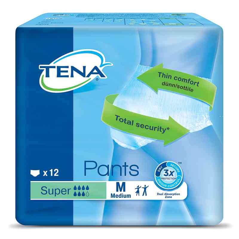 Tena Pants Super medium Confiofit Einweghose 12 stk von Essity Germany GmbH PZN 09703602
