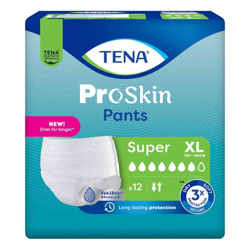 Tena Pants super Xl Einweghose 12 stk von Essity Germany GmbH PZN 15822280