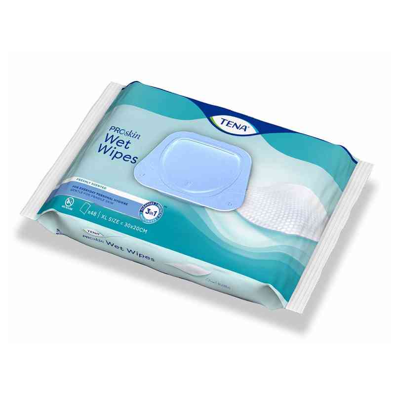 Tena Wet Wipe 3in1 Tücher 48 stk von Essity Germany GmbH PZN 06082329