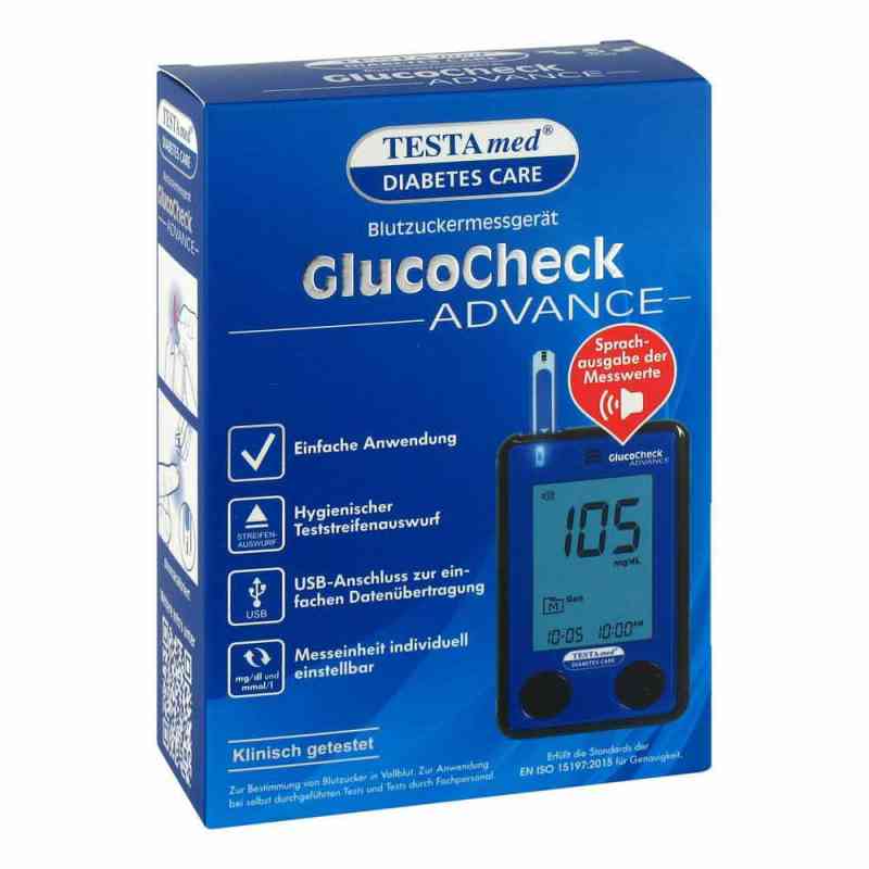 Testamed Glucocheck Advance Star.-kit mg/dl mmol/l 1 stk von Sebapharma GmbH & Co.KG PZN 13331365