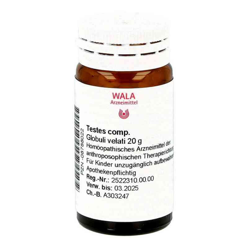Testes Comp. Globuli 20 g von WALA Heilmittel GmbH PZN 08788022