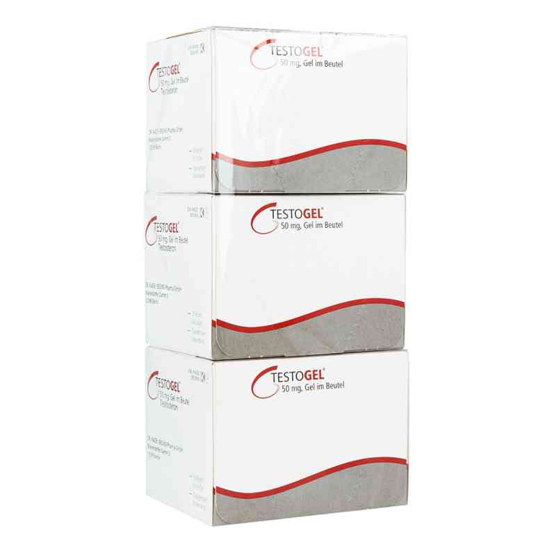 Testogel 50 mg Gel im Beutel 3X30 stk von Besins Healthcare Germany GmbH PZN 00940855