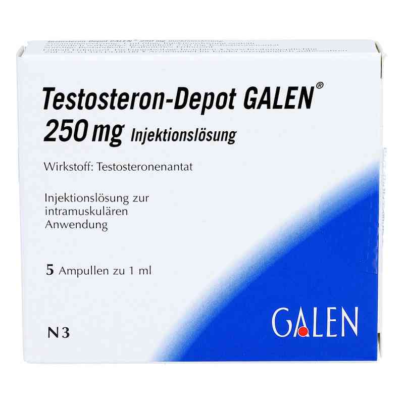 Testosteron depot Galen 250 mg Injektionslösung 5X1 ml von GALENpharma GmbH PZN 03649333
