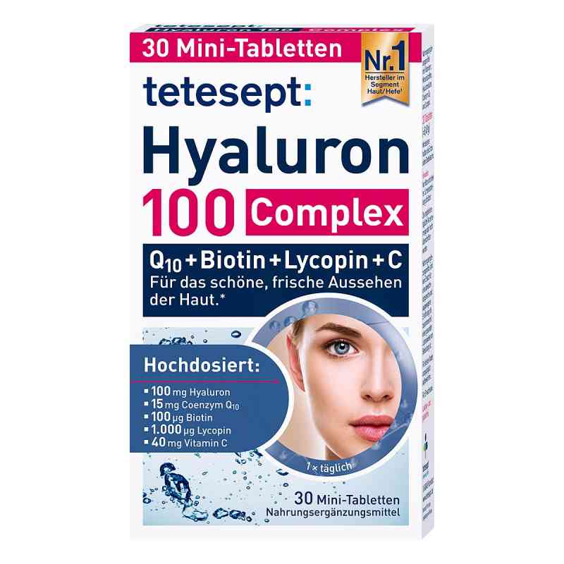 Tetesept Hyaluron 100 Complex Filmtabletten 30 stk von Merz Consumer Care GmbH PZN 16625972