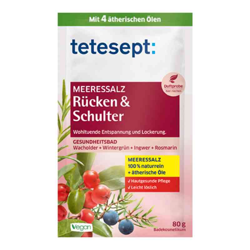 Tetesept Meeressalz Rücken & Schulter 80 g von Merz Consumer Care GmbH PZN 09704406
