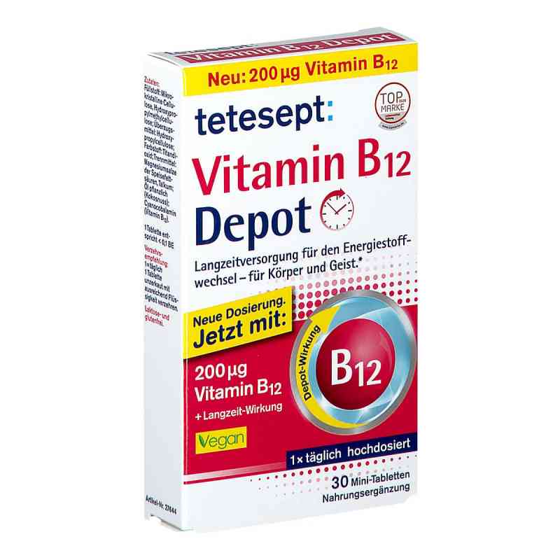 Tetesept Vitamin B12 Depot 200 [my]g Filmtabletten 30 stk von Merz Consumer Care GmbH PZN 16086363