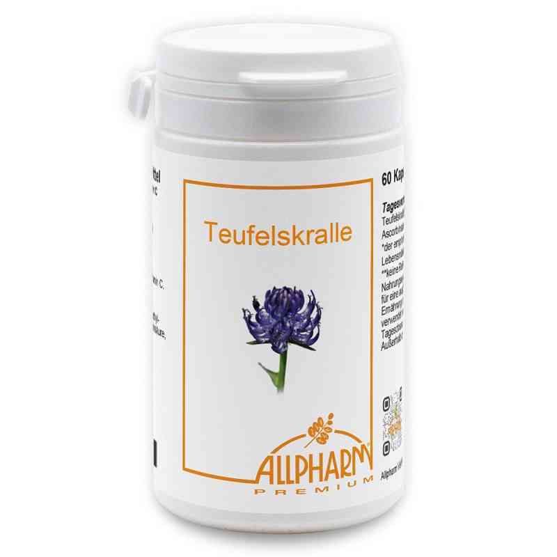 Teufelskralle Allpharm Kapseln 60 stk von ALLPHARM Vertriebs GmbH PZN 14447443