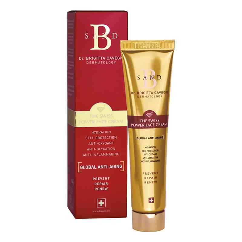 The Swiss Power Face Cream Anti-Aging 40 ml von Tam-Plenus GmbH PZN 19622193
