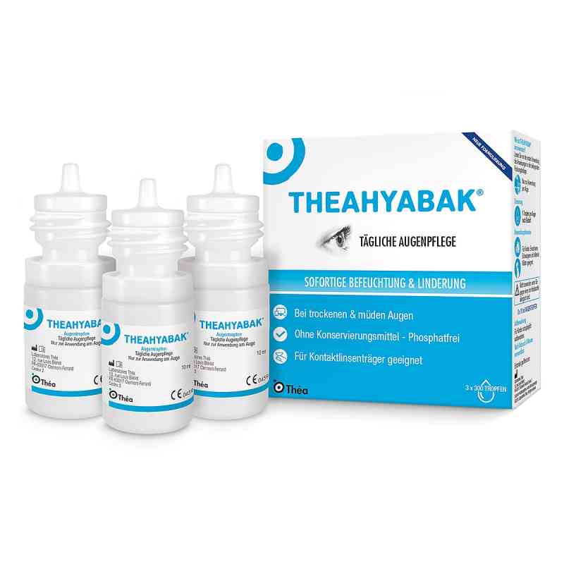 Theahyabak Augentropfen 3X10 ml von Thea Pharma GmbH PZN 19375808