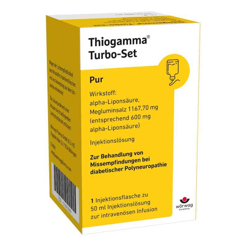 Thiogamma Turbo Set Pur Injektionsflaschen 50 ml von Wörwag Pharma GmbH & Co. KG PZN 03645849
