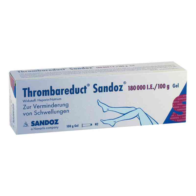 Thrombareduct Sandoz 180000 I.E./100g Gel 100 g von Hexal AG PZN 00858390