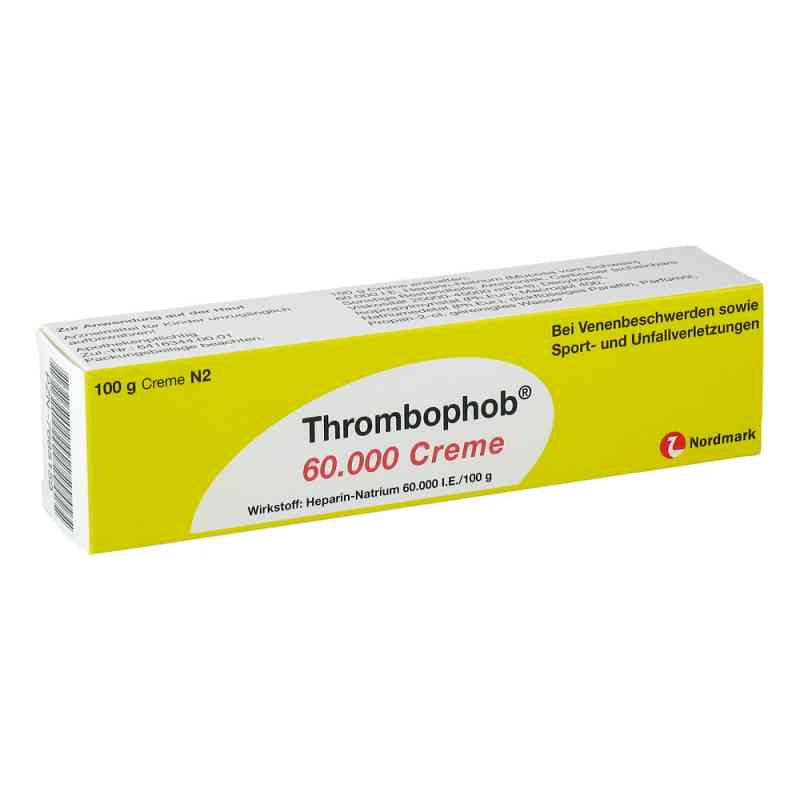 Thrombophob 60000 Creme 100 g von NORDMARK Arzneimittel GmbH & Co. PZN 07685159