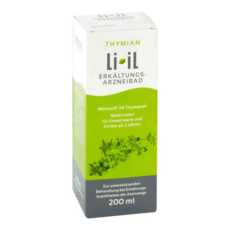 Thymian Li-iL Erkältungs-Arzneibad 5% 200 ml von LI-IL GmbH PZN 09703039