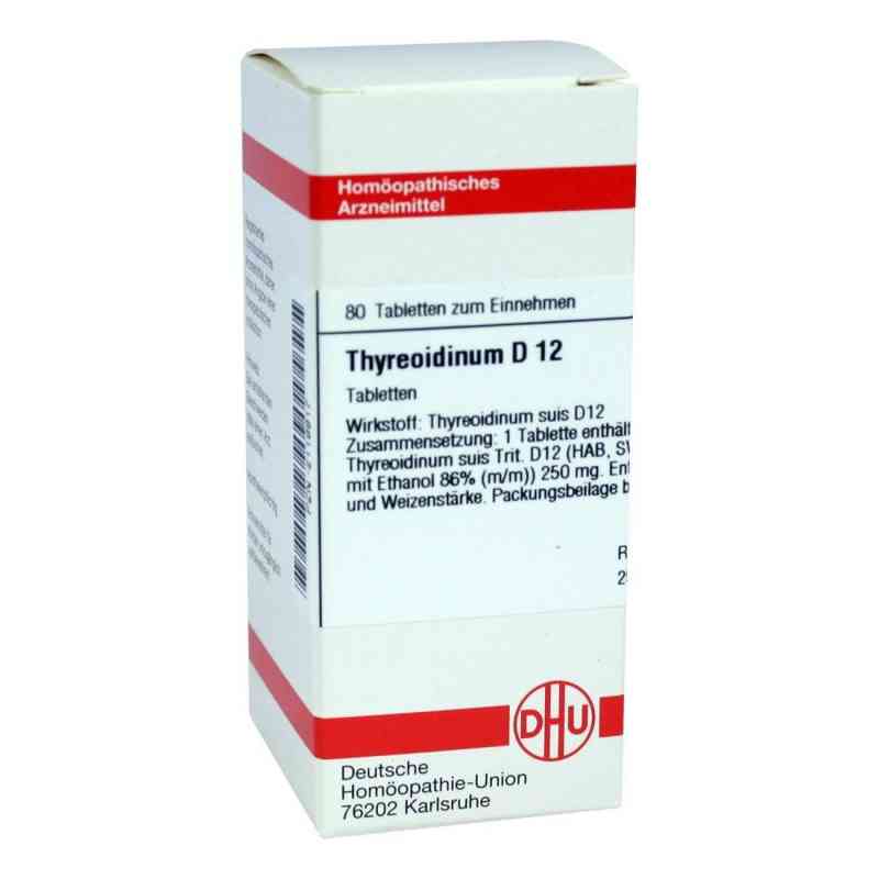 Thyreoidinum D12 Tabletten 80 stk von DHU-Arzneimittel GmbH & Co. KG PZN 02119917