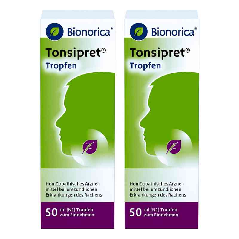Tonsipret Tropfen 2x50 ml von Bionorica SE PZN 08106299