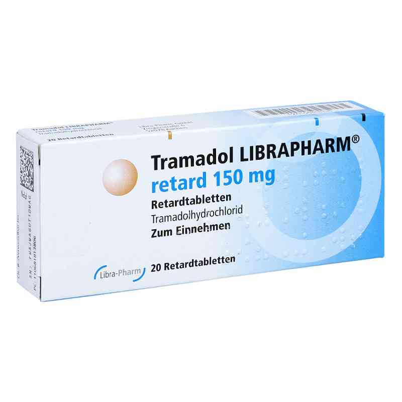 Tramadol LIBRAPHARM retard 150mg 20 stk von Libra-Pharm GmbH PZN 06818138