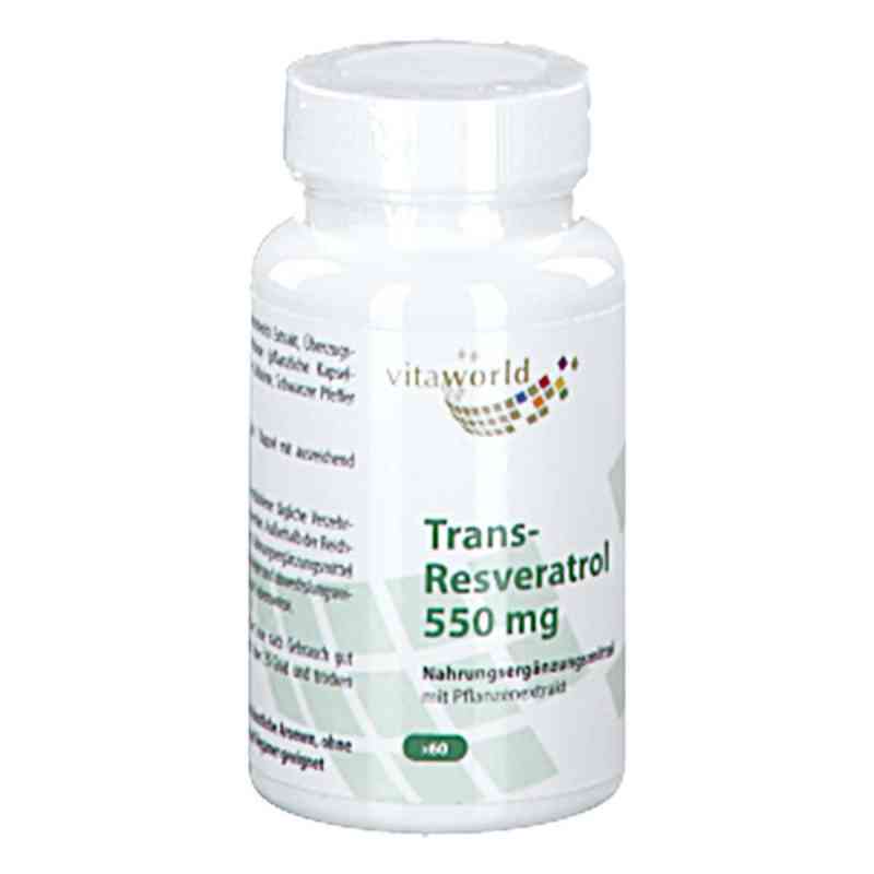 Trans-resveratrol 550 mg Kapseln 60 stk von Vita World GmbH PZN 16763094