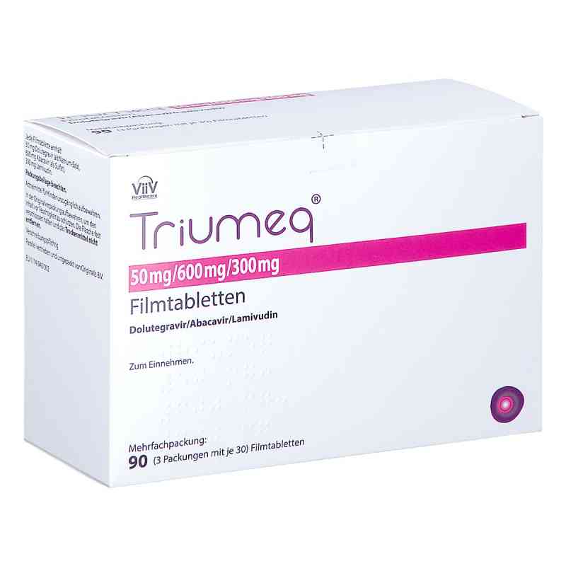 Triumeq 50 Mg/600 Mg/300 Mg Filmtabletten 90 stk von Originalis B.V. PZN 19250981