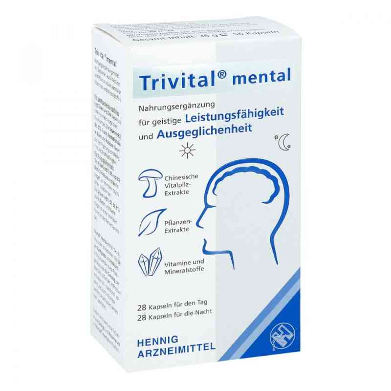 Trivital mental Kapseln 56 stk von Hennig Arzneimittel GmbH & Co. K PZN 10399463