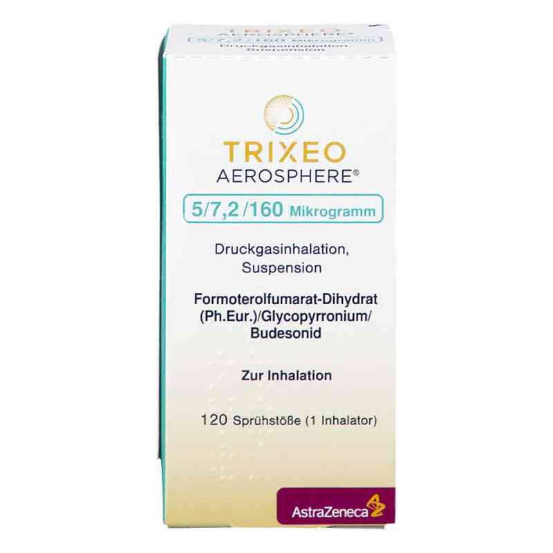 Trixeo Aerosphere 5/7,2/160μg Druckgasinh.120ed 1 stk von European Pharma B.V. PZN 19401641