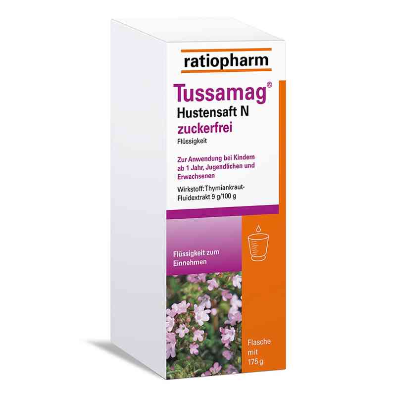 Tussamag Hustensaft N zuckerfrei 175 g von ratiopharm GmbH PZN 04245342