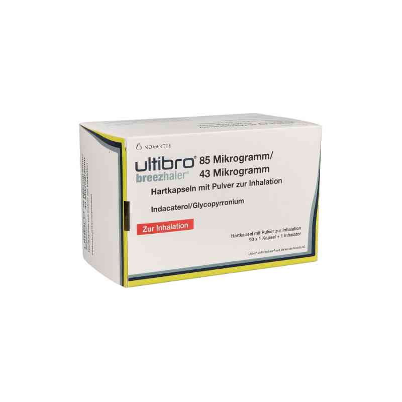 Ultibro Breezhaler 85 [my]g/43 [my]g Hartk.m.plv.z 3X30 stk von EMRA-MED Arzneimittel GmbH PZN 11580408