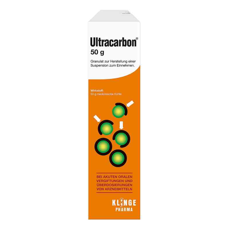 Ultracarbon Granulat 61.5 g von Klinge Pharma GmbH PZN 08863054