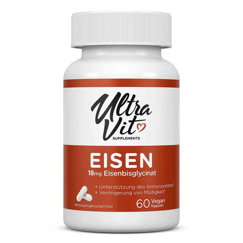 UltraVit Eisen Kapseln 60 stk von VPlab SIA PZN 08107572