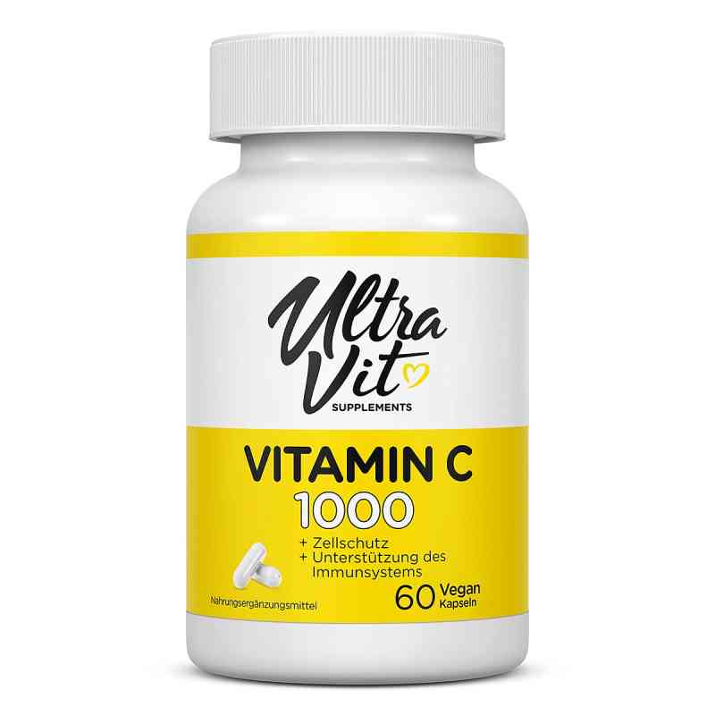UltraVit Vitamin C Kapseln 60 stk von VPlab SIA PZN 08107576