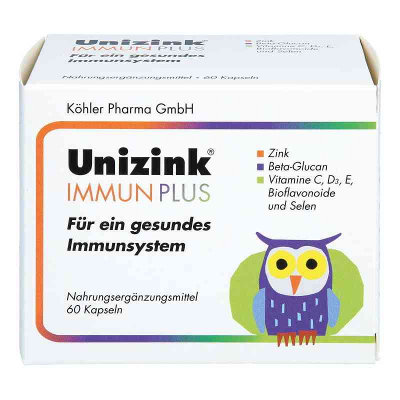 Unizink Immun Plus Kapseln 1X60 stk von Köhler Pharma GmbH PZN 05489336