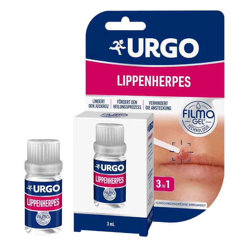 Urgo Lippenherpes Flüssig 3 ml von Protina Pharmazeutische GmbH PZN 20166352