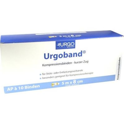 Urgoband Kurzzugbinde 8 cmx5 m 10 stk von Urgo GmbH PZN 04997220