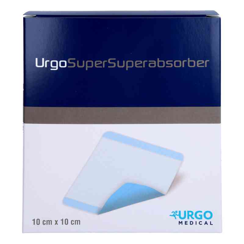Urgosupersuperabsorber 10x10 cm Verband 25 stk von Urgo GmbH PZN 10823961